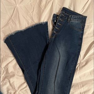 Flared jeans